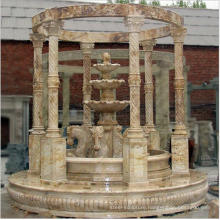 Natural marble gazebo roman style large  for outdoor garden decoration